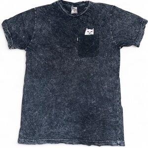 Grey Cat Graphic T-Shirt - MEDIUM